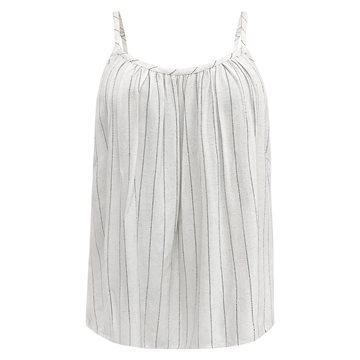 Liberté - Neo Strap Top - Nature Pinstripe